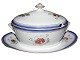 Blue Edge and FlowersSoup tureen with platter