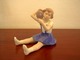 Royale Copenhagen figurine Girl holding a mirror (Vanity).SOLD