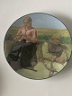Samlerserien skagenmalerne Platte nr 12Michael ancher 1880SOLGT