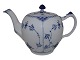 Blue Fluted Half LaceTeapot