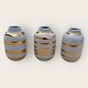 Kähler ceramics
3 miniature vases with gold stripes
*DKK 200
