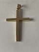 Cross pendant in 14 carats