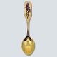 A. Michelsen; Christmas spoon 1966, Jørgen Dahlerup