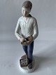 Bing & Grondahl Figurine, painter with palette and brushes.SOLD