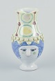 Bjørn Wiinblad for The Blue House, Denmark.Unique ceramic jug.