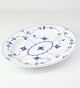 Ovalt fad - Mønstret Riflet - Arnold Krog - Musselmalet - Royal Copenhagen - No. 97Flot stand