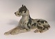 Bing & Gröndahl. Porzellanfigur. Große Däne. Modell 1773. Länge 29 cm. (1 Wahl)