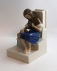 Bing & Grøndahl. Porcelænsfigur. Den lille pige med svovlstikkerne. Model 1655. 
Højde 14 cm. (1 sortering).