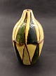 Ceramic vase 25 cm beautifully decorated