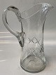 Holmegaard, Tall slim glass watering jugDimensions 22.5 x 9.5 cm.