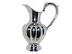 Spansk sølvEkstra stor kande til vin eller vand i flot melonform