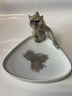 Royal Copenhagen Abe på skål Art Nouveau.Dek. No. 241-692