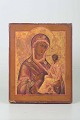 Russian icon of 
the Mother of 
God with Child. 
19th century.