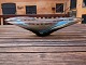 Most likely Swedish art glassExtra long bowl 51 cm.
