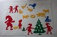 The fun and good motifs made of plastic from the 
Christmas
The Christmasmotifs does stick directly on the 
windows
They are very easy to remove
33 motifs all inclusive
From the 1950-years
In a good condition