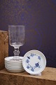 Royal Copenhagen glass tray in Fluted Blue Plain.1/2185...