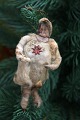 Antique Santa 
Claus in cotton 
from the late 
1800s with a 
...