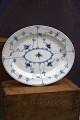 Blue Fluted Plain Oval Dish from Royal Copenhagen From 1964. 30x24cm. RC#1/97...