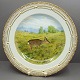 Royal Copenhagen, Flora Danica Animal; Dinnerplate 25,5 cm No. 3549