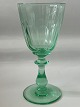 Hvidvinsglas lysegrøn Berlinois.Højde Ca. : 12,3 cm