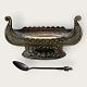 NorwaySilver Viking ShipGlass Salt Cellar*DKK 1250