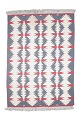 Rölakan, handwoven flat-weave rug.