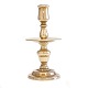 Large Dutch brass candlestick circa 1660–1690. Height: 25cm
