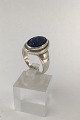 Danam Antik presents: Georg Jensen Sterling Silver Ring No. 46 B Lapis Lazuli