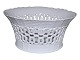 Antik K presents: Royal CopenhagenWhite round fruit bowl with Juliane Marie stamp