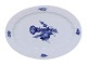 Blue Flower AngularPlatter 33.5 cm. #8538