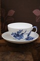 Royal Copenhagen, Blue Flower Curved large teacup. RC# 10/1550. and 084...