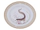 Flora DanicaMiddagstallerken med fisk 25,5 cm. #3549