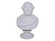 Large Royal Copenhagen Thorvaldsen parian bustMan from around 1850