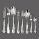 Rita silver cutlery, complete for 12 persons, 120 pieces