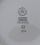 Årstiderne eller 4 all Seasons fajance porcelæn fra Royal Copenhagen, skåle med gul kant Ø 21cm