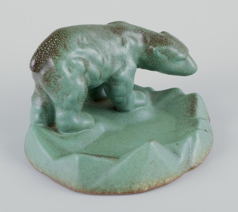 Michael Andersen, Bornholm. Bowl with walking polar bear.