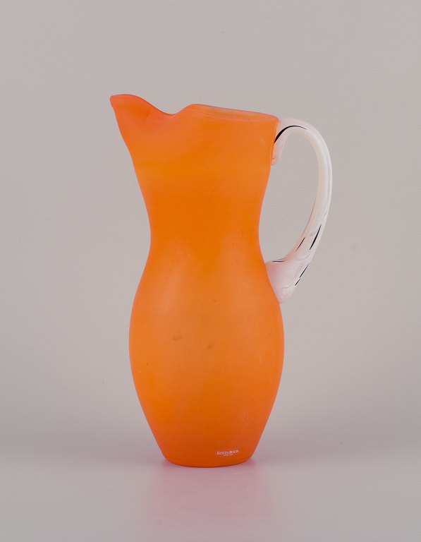 Gunnel Sahlin Kosta Boda, Sverige.Stor kande af kunstglas.