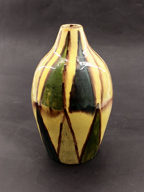 Ceramic vase 25 cm beautifully decorated