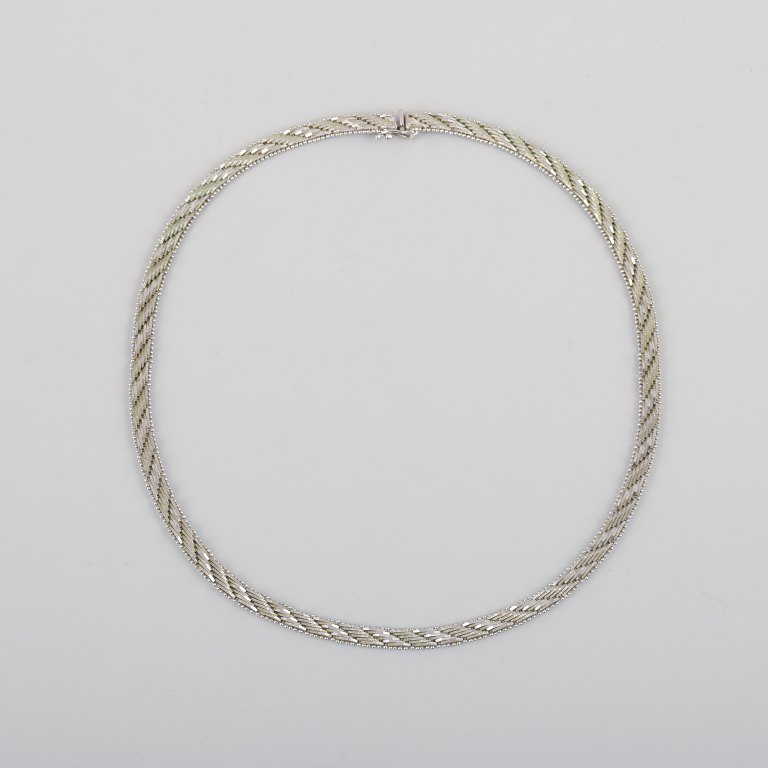 Italiensk halskæde i sterlingsølv.