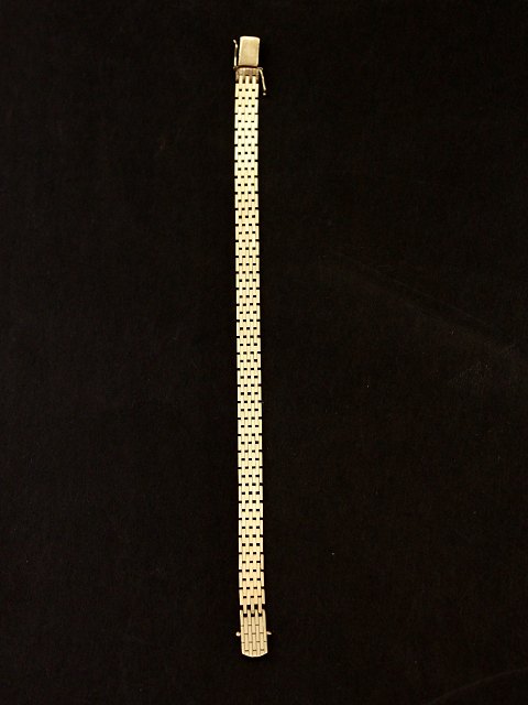 8 karat guld murstens armlænke