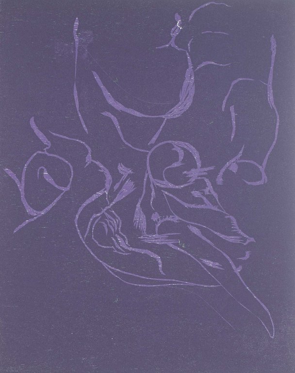 Jørgen Haugen Sørensen (1934–2021)Træsnit. 1987.