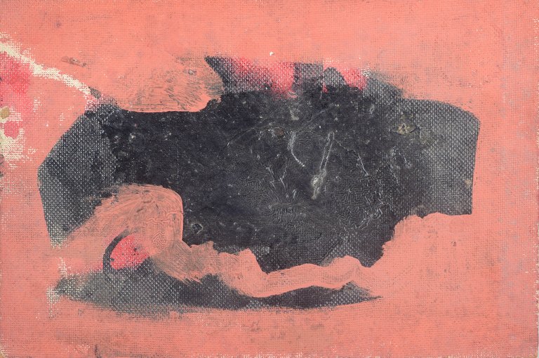 Charles Kiffer (1902–1992)Abstrakt komposition.Olie på plade. 1960’erne.