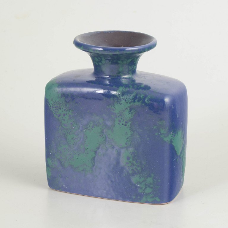 Europæisk studiokeramiker.Unika vase, ca. 1970’erne.