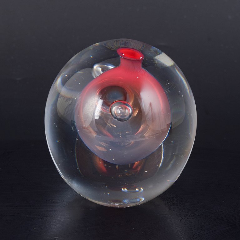 Studio Åhus, mundblæst glasobjekt.