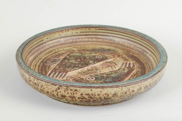 Jørgen Mogensen for Royal Copenhagen, large ceramic dish.