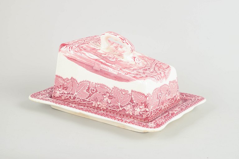 Mason’s, osteklokke med fad.