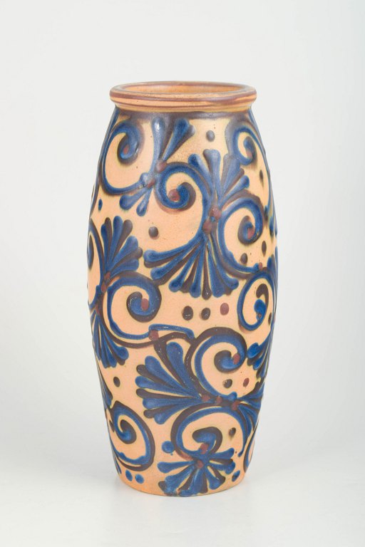 Kähler vase, kohornsteknik.