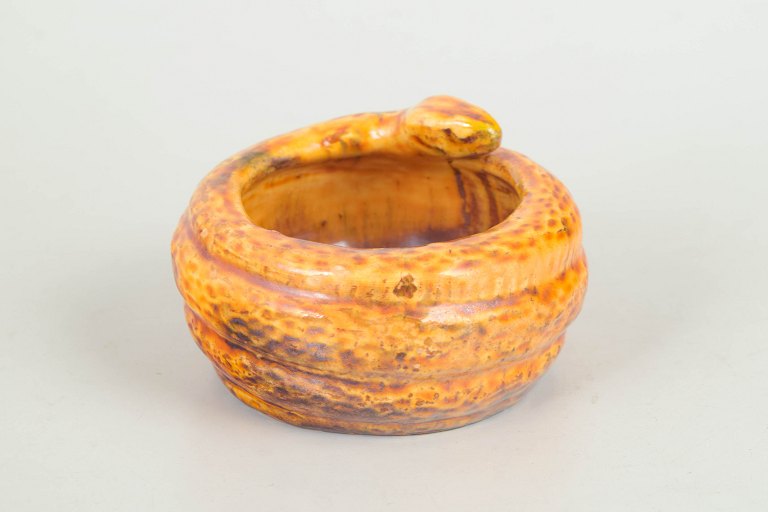 Karl Hansen Reistrup for Kähler, krukke med slange.