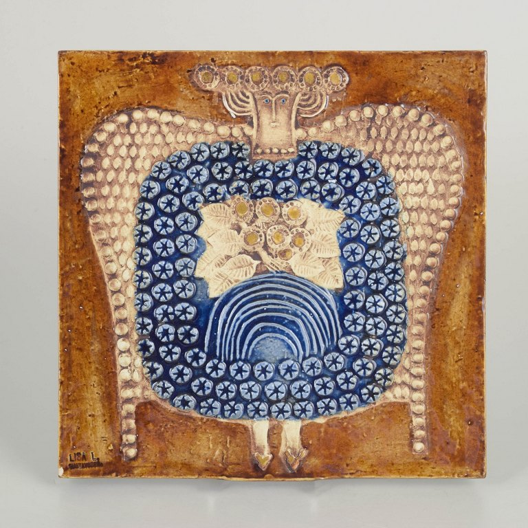 Lisa Larsson for Gustavsberg, vægrelief.