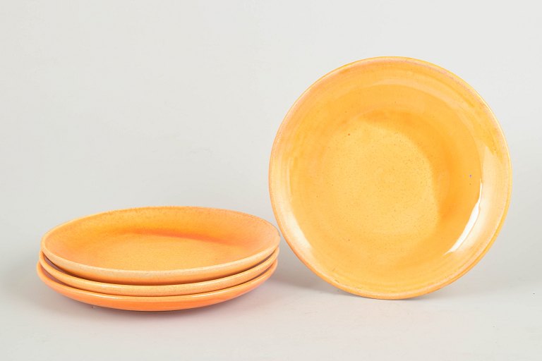 Kähler, set of four plates.